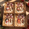 Personalized Initial Christmas 2 Layers Wooden Ornament, 2026 Keepsake Gift LM32 670493