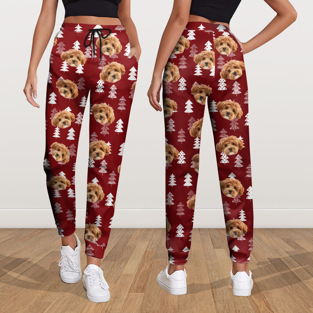 Custom Dog Photo Christmas Gift For Dog Lover Sweatpants TH10 892023