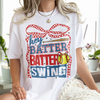 Retro Softball Batter Batter Swing Softball Family Bright Shirt HO82 893650