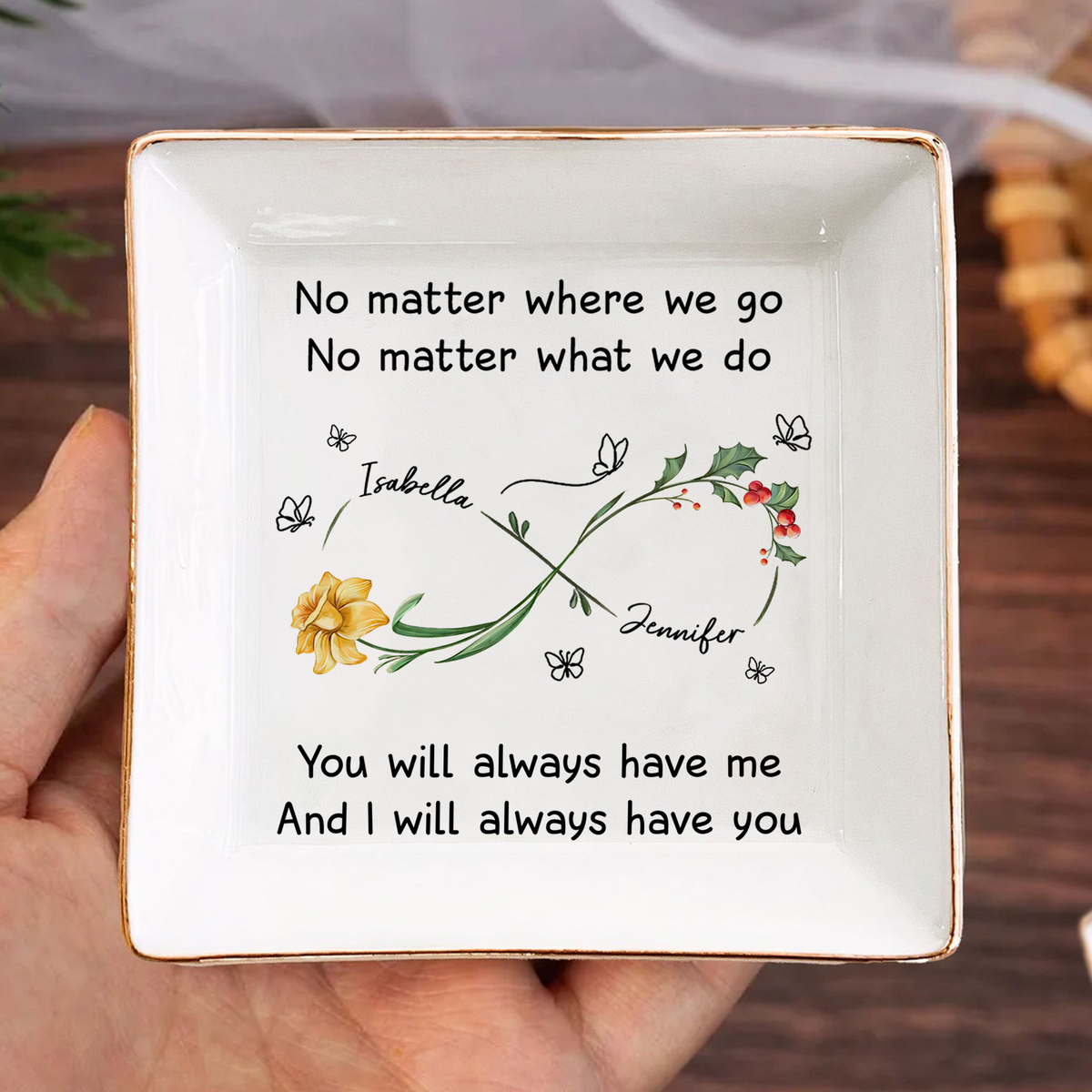 Bestie Always Have You  Personalized Jewelry Dish HA75 897162