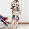 Personalized 250th Anniversary 1776-2026 American Flag Pajamas TH10 171107