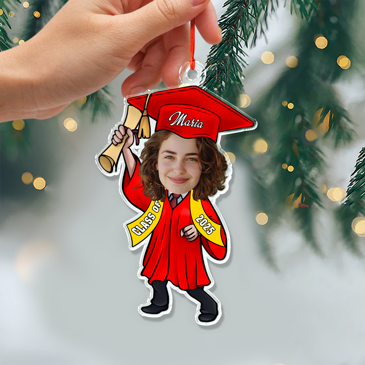 Custom Photo Graduate Personalized Graduation Acrylic Ornament HA75 892708