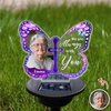 Custom Photo Your Wings Were Ready Solar Light Memorial TH10 896051