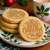 Custom Family Name Wishing You A Joyful Christmas Cookie Stamp HA75 919612