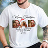 Custom Photo Merry Christmas Dad Thanks For Picking Up My Poop And Stuff Bright Shirt Gift For Dog Lovers HO82 894406