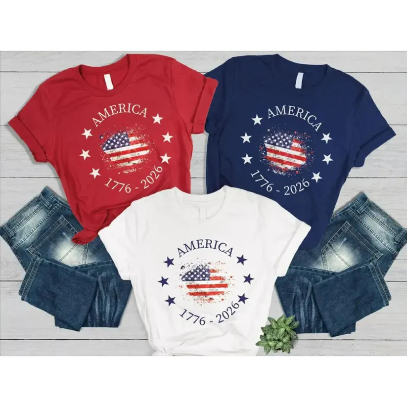 America 250th Anniversary 1776 – 2026, Vintage USA Flag Patriotic Shirt TH10 170121