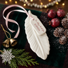 Personalized In Loving Memory Feather Ceramic Ornament HO82 903800
