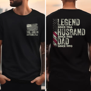Personalized Legend Husband Dad Grandpa Shirt TH10 892883