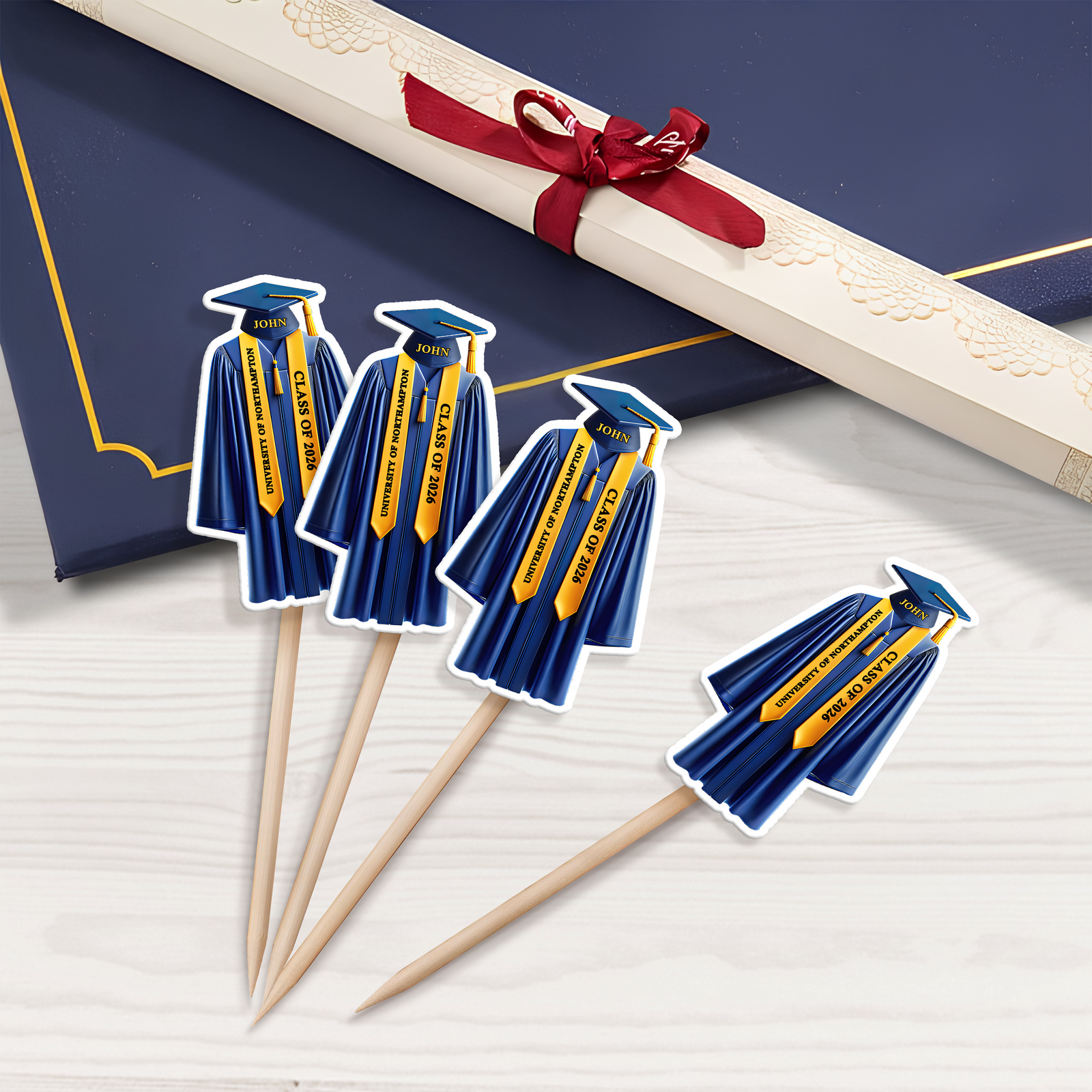 Personalized Great Graduation Cupcake Topper HO82 901402