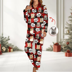 Custom Photo I'm A Cat Person Personalized Pajamas Gift For Cat Lovers HO82 894390