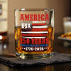 America 250 Years Semiquincentennial Whiskey Glass TH10 894671