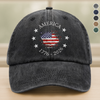 America 1776-2026 250 Years Anniversary Vintage Washed Denim Baseball Cap LM32 899465
