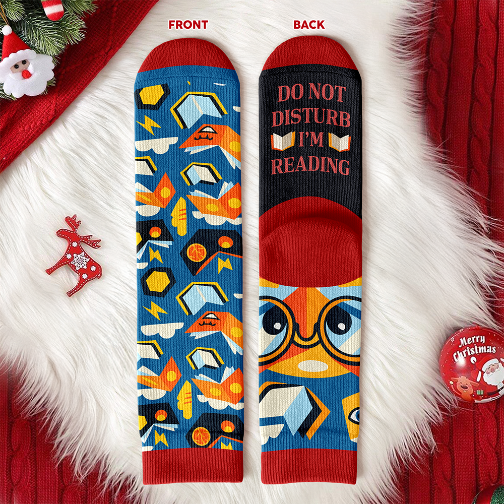 Personalized Sorry I'm Booked Crew Socks Gifts For Book Lovers, Readers HA75 892932