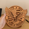 USA 250th Anniversary 1776-2026 Wooden Plaque With Stand HO82 901812