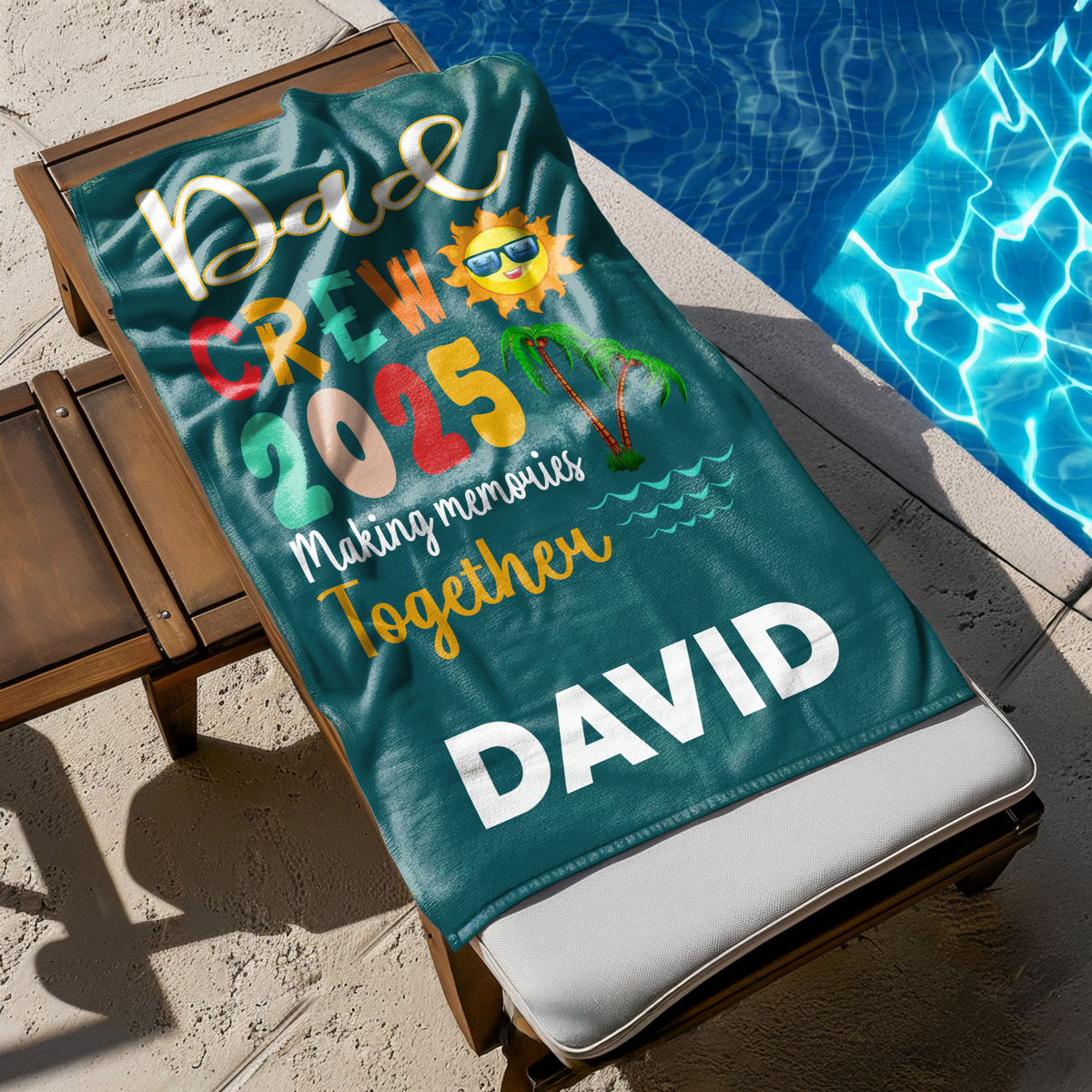 Personalized Name Matching Cousin Crew Family Trip Beach Towels LM32 893447