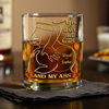 Personalized You Have My Heart And My Ass Whiskey Glass Funny Gift CH07 910330