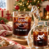 Personalized I F*cking Love You Either Way Works Naughty Glass Mug CH07 180644