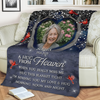 Personalized A Hug From Heaven Custom Photo Memorial  Blanket CH07 896454