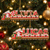 Personalized Santa Christmas Train Name Acrylic Ornament CH07 180908