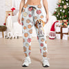 Personalized Dog With Paw 3D Effect Sweatpants For Christmas TH10 896623