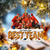 Custom Photo The Best Football Team Ever Personalized Acrylic Ornament LM32 895993