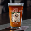 Custom Photo Happy Pawther's Day Beer Glass Gift For Dad TH10 169775