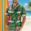 Custom Face All Over Print Hawaiian Shirt Personalized Retirement Gift for Dad LM32 893483