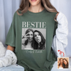 Custom Photo and Name Bestie Vintage Comfort Shirt For Best Friend LM32 895509