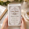 Personalized Wedding Ceramic Book Vase Romantic Book Flower Vase CH07 180402