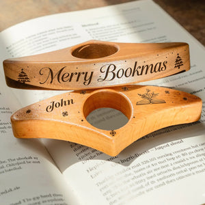 Merry Bookmas - Personalized Book Page Holder Christmas Gift For Book Friends CH07 899554