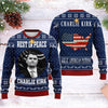 Personalized Rest In Peace Charlie Kirk Ugly Christmas Sweater HO82 900324