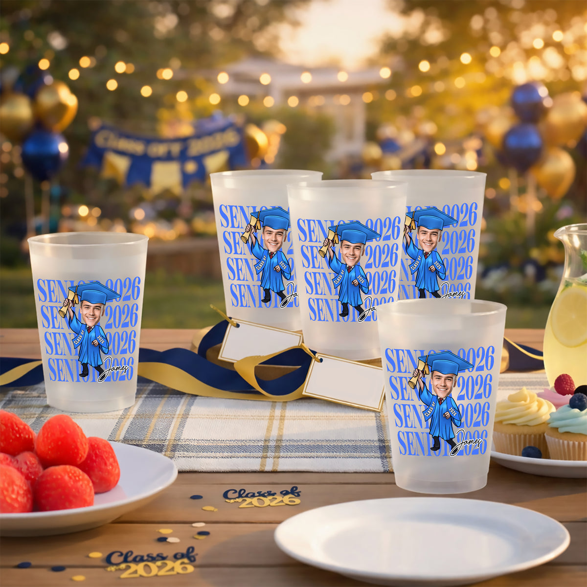 Custom Photo Senior 2026 Graduation Cups Graduation Gift HA75 921214