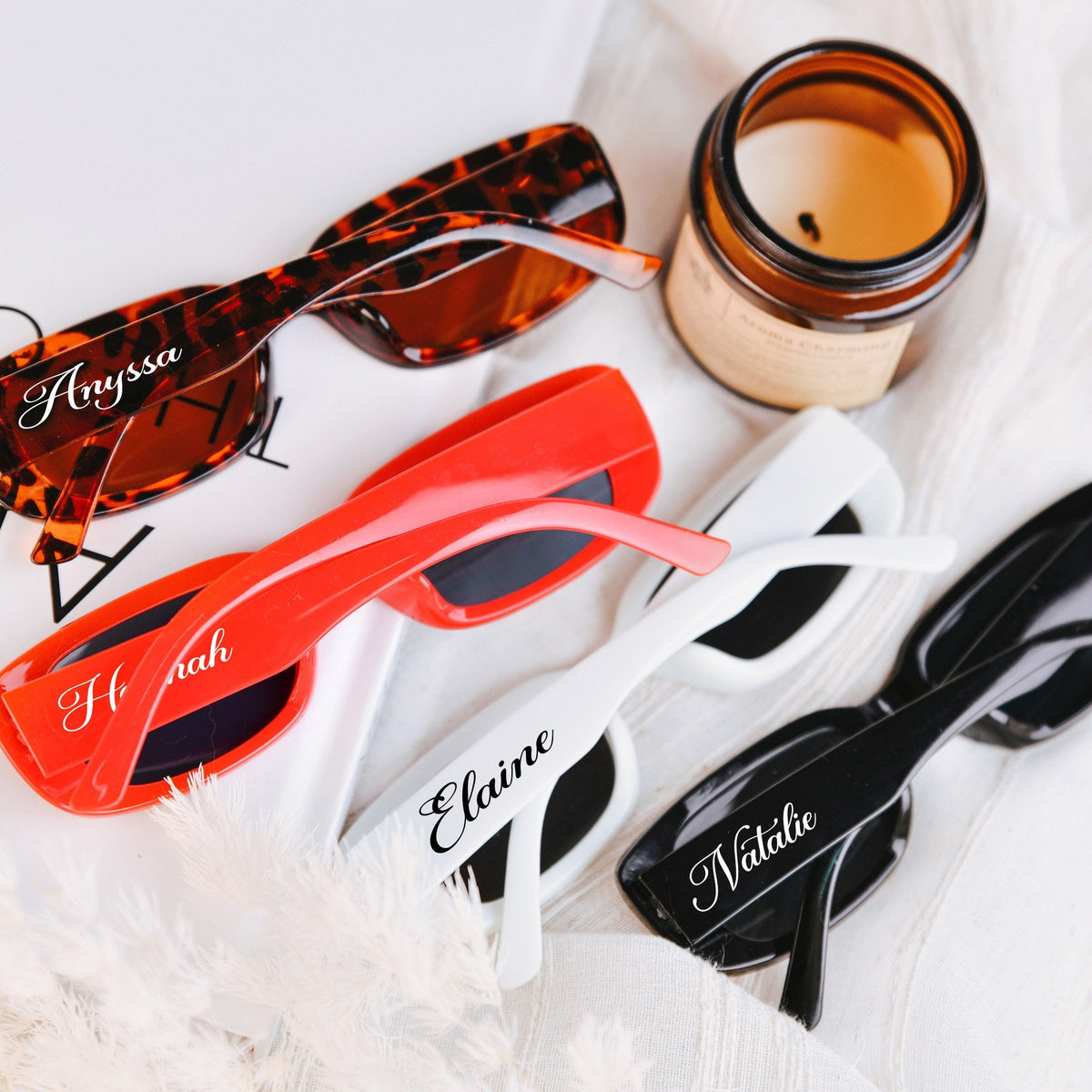 Personalized Summer Party Vintage Sunglasses, Bridesmaid Party Gifts LM32 669301