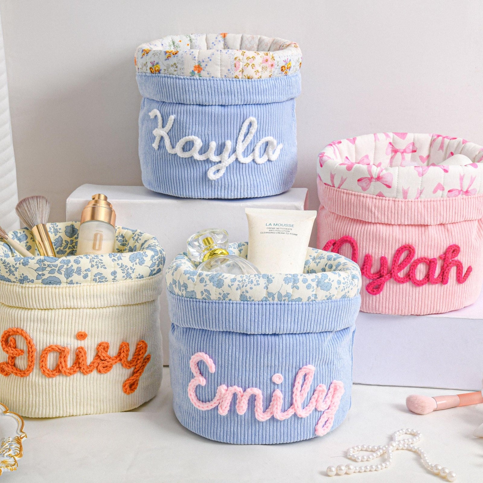 Personalized Large Capacity Makeup Bag, Toiletry Bag for Women, Her, Bachelorette Gift LM32 899791