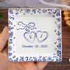Personalized Toile De Jouy Style Jewelry Dish Wedding Gift for Couple HA75 898406