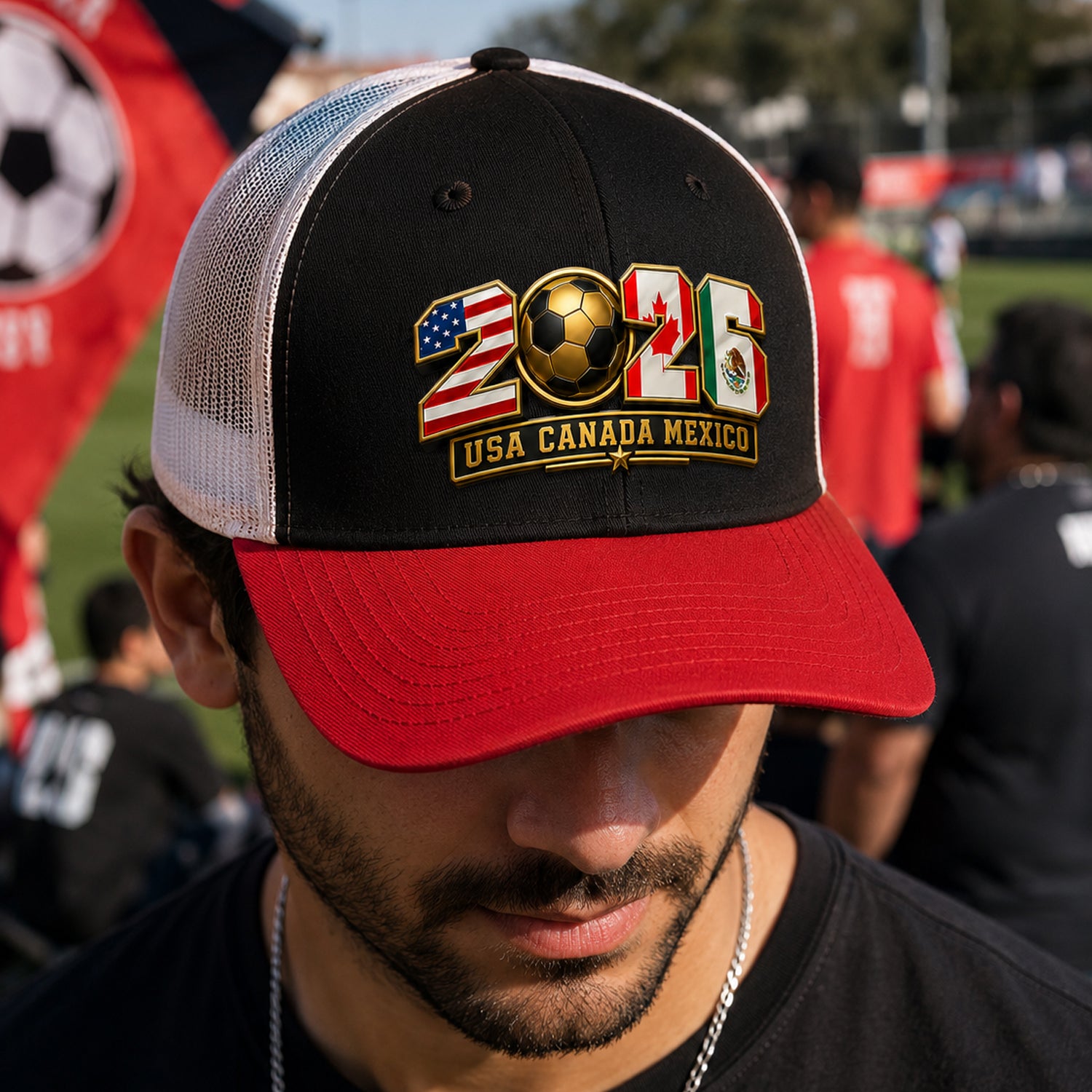 2026 US Canada Mexico Trucker Hat TH10 170379
