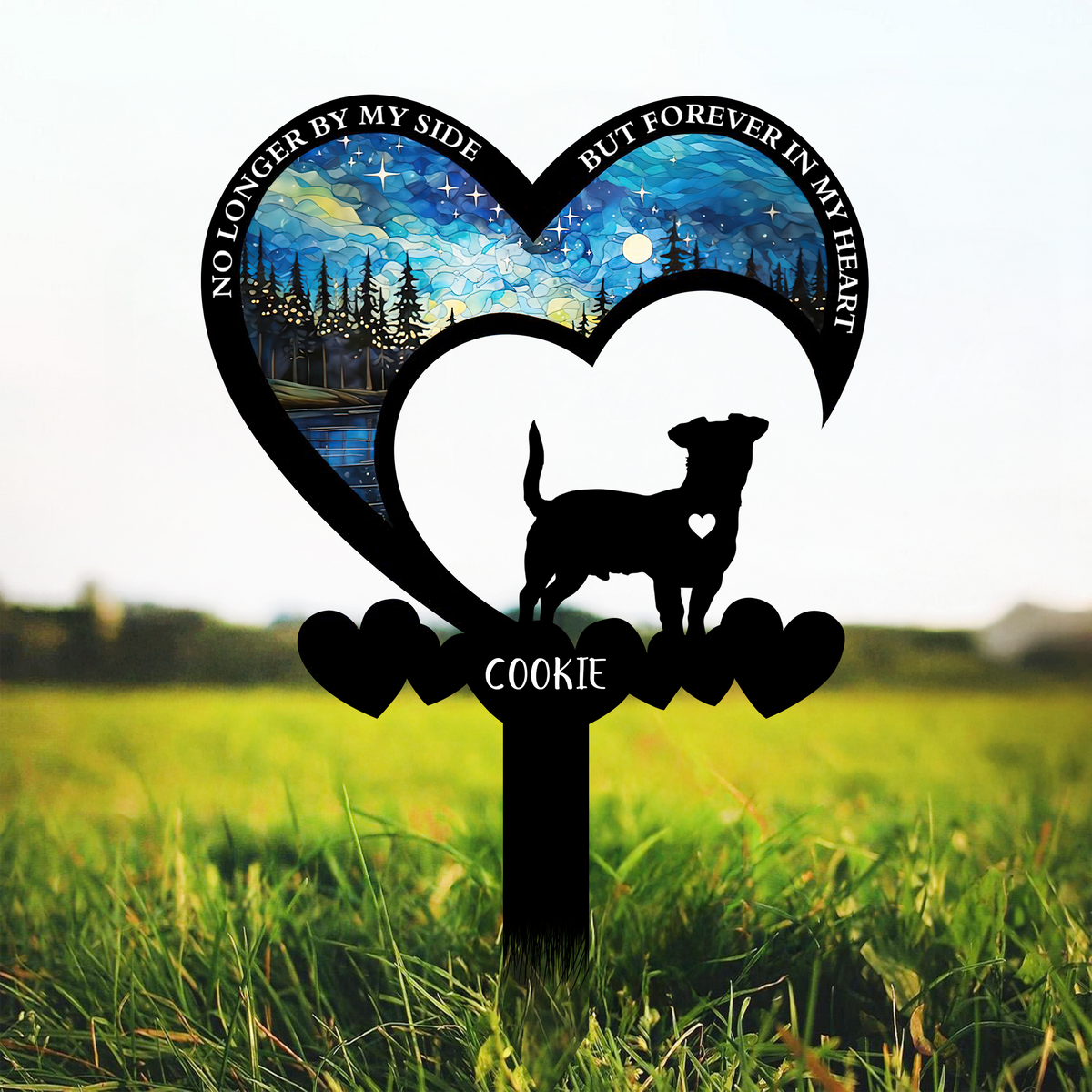 Personalized You Were My Favorite Hello & My Hardest Goodbye Dog Loss Garden Stake LM32 893853