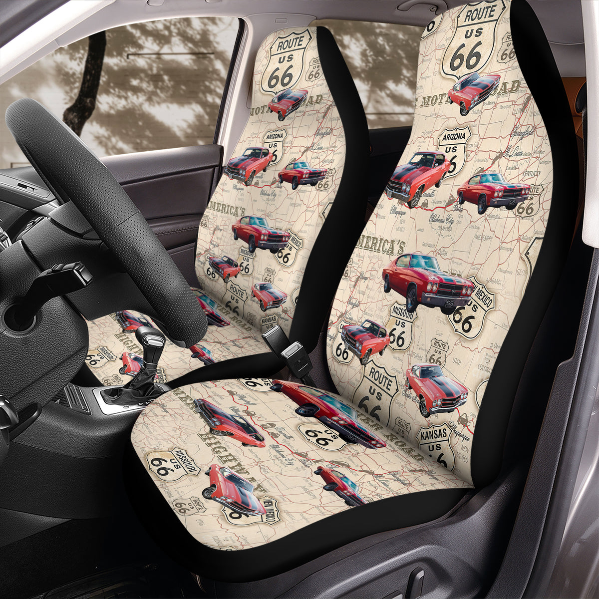 Custom Car Photo Car Seat Cover Gift for Car Lovers HO82 901976