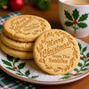 Personalized Family Name Merry Christmas Cookie Stamp HA75 922030