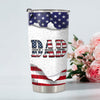 Custom Kid Name With America Dad Tumbler TH10 894035