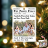 Custom Photo The Family Times Acrylic Ornament Holiday Keepsake HO82 894744