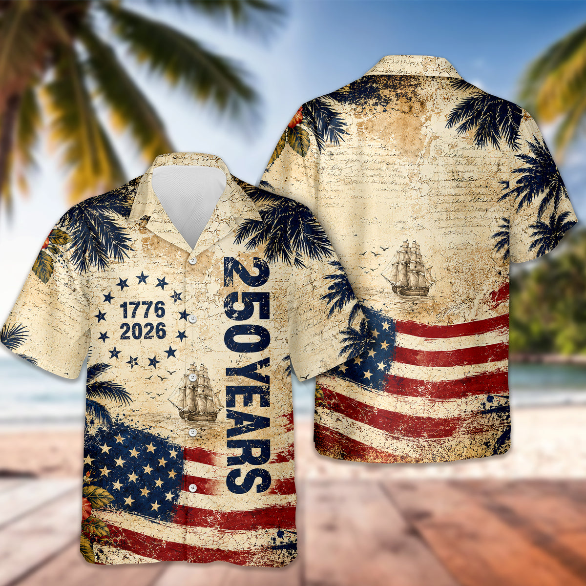 250 Years Of Freedom 1776 - 2026 Hawaii Shirt TH10 170091