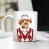 Custom Photo And Name Dog Cat White Mug For Dog Cat Pet Lovers HA75 921288