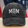 Personalized Mom, Dad Est. 2026 Embroidered Baseball Cap TH10 169307