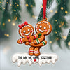 Funny Naughty Gingerbread Couples Acrylic Ornament Christmas Silly Gifts CH07 180694