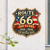 Route 66 Centennial, 100th Anniversary - The Mother Road Metal Sign LM32 670243