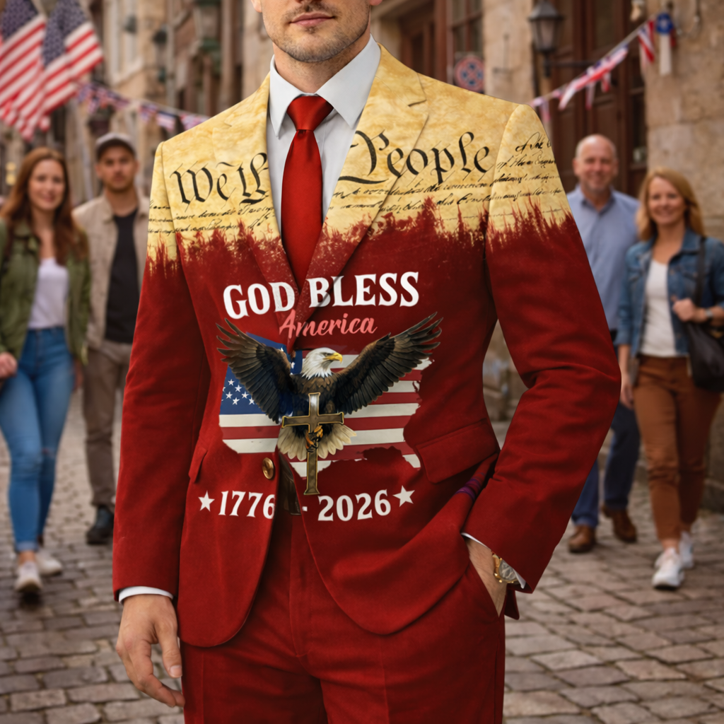 We The People 250 America Men's Suit HO82 901684