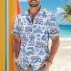 America 250th Anniversary Toile De Jouy Style Hawaii Shirt CH07 910426