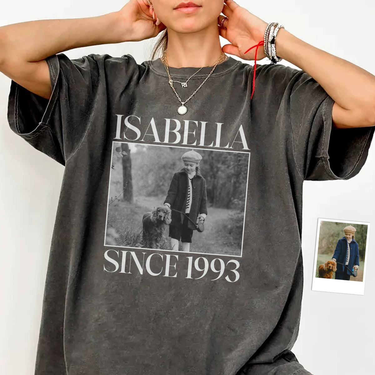 Custom Photo Vintage Family Comfort Shirt, Birthday Gift HO82 894912
