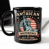250 Year Of American Independence Black Mug LM32 895295